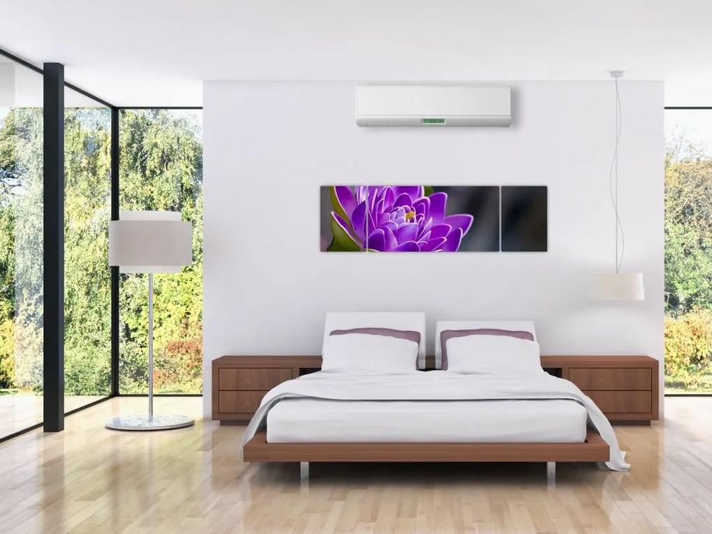 Obraz kwiatu (170x50 cm)