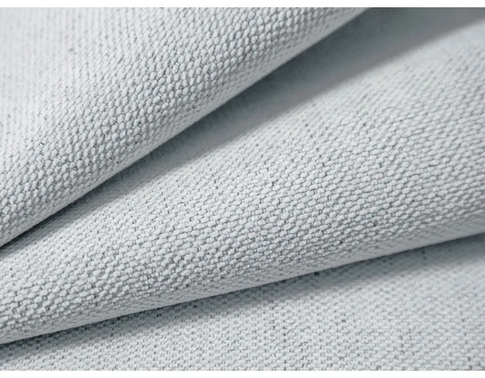 Jasnoszare tapicerowane łóżko dwuosobowe ze schowkiem ze stelażem 160x200 cm Campi – Cosmopolitan Design