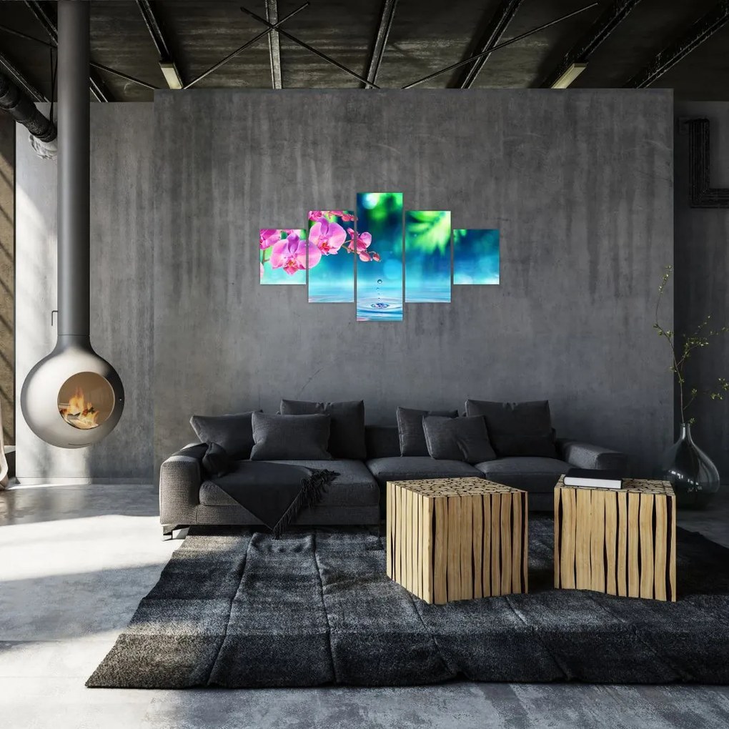 Obraz - Orchidea (125x70 cm)
