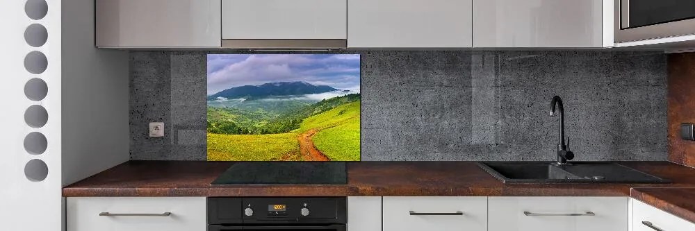 Panel do kuchni Zielone wzgórza