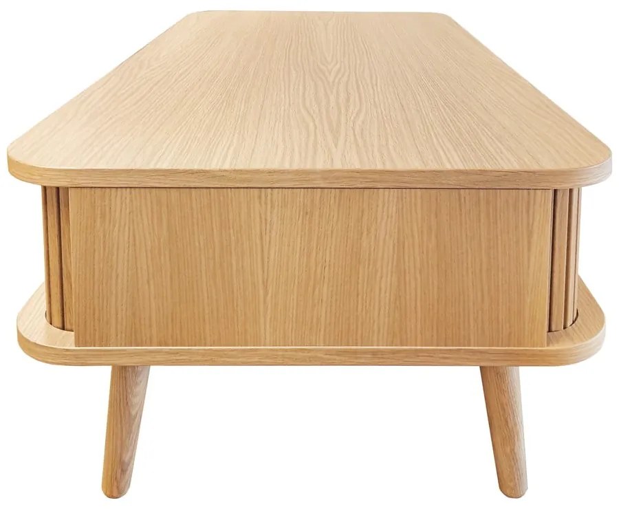 Stolik w dekorze dębu 58x107.5 cm Rove – Woodman