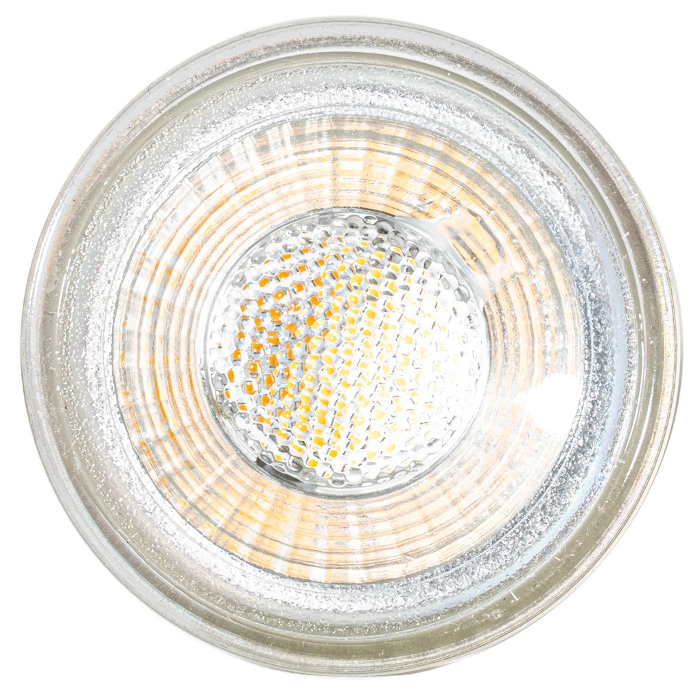 Zestaw 5 żarówek LED GU10 z 3-stopniową regulacją jasności 7W 600 lm 2700K