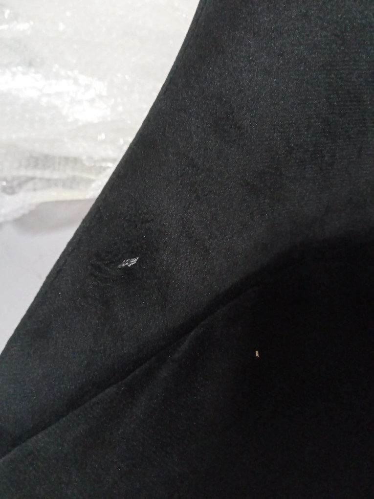 PROMOCJA Czarny aksamitny krzesło do jadalni IMOLA II jakość