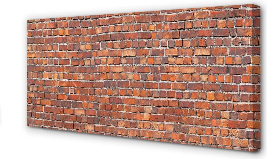 Obraz na płótnie Ceglany Detal Architektoniczny