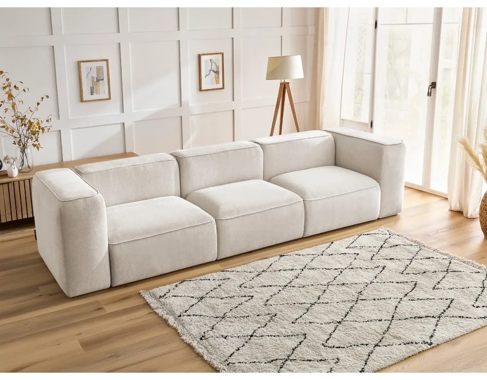 Biała sofa 345 cm Zephyr – Bobochic Paris