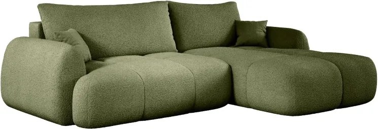 Narożnik COCO z funkcją spania poduszkami i pojemnikiem Now Or Never 38 DOMOHOME