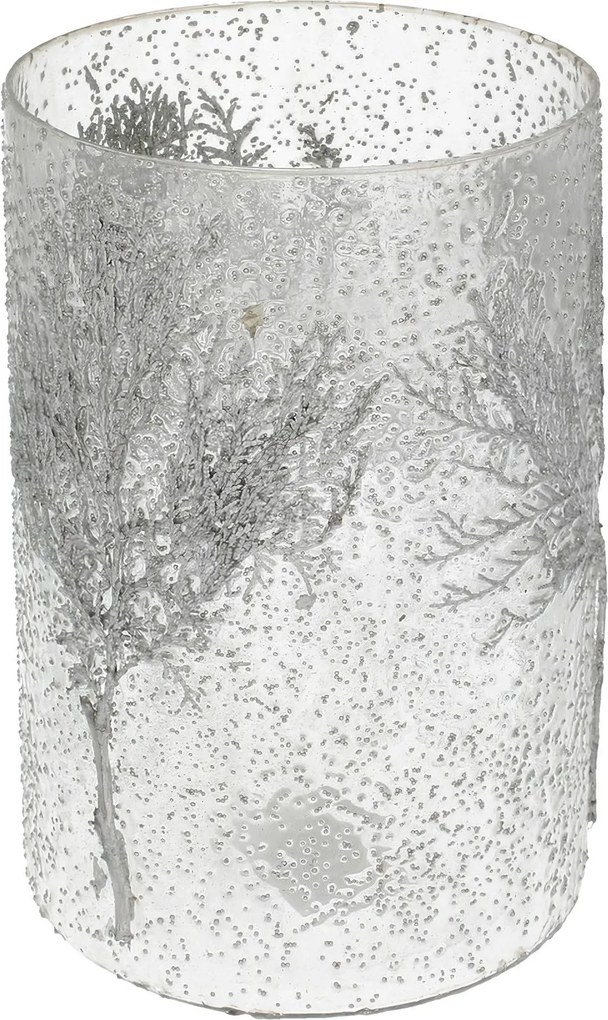 Świecznik Twig I ⌀15cm silver