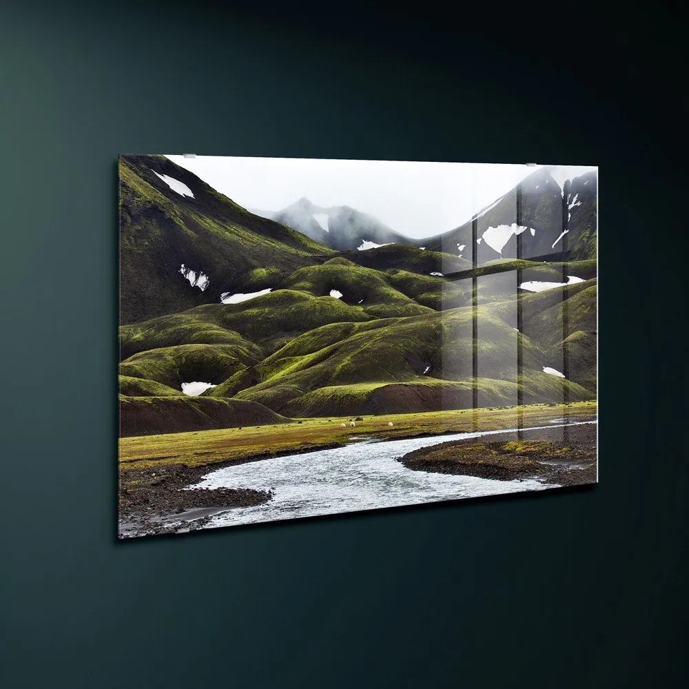 Szklany obraz 120x80 cm Fjallabak – Styler