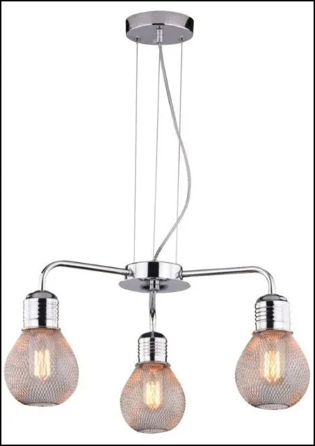 Żyrandol w stylu industrialnym - K533-Rezi