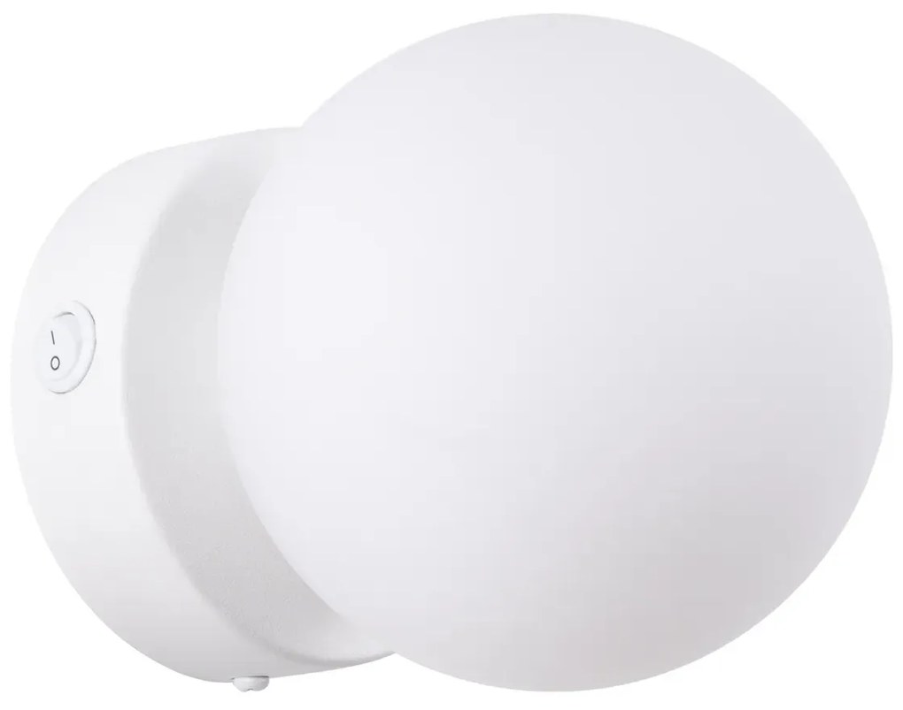 Kinkiet YOLI 1 biały z włącznikiem SOLLUX  LIGHTING