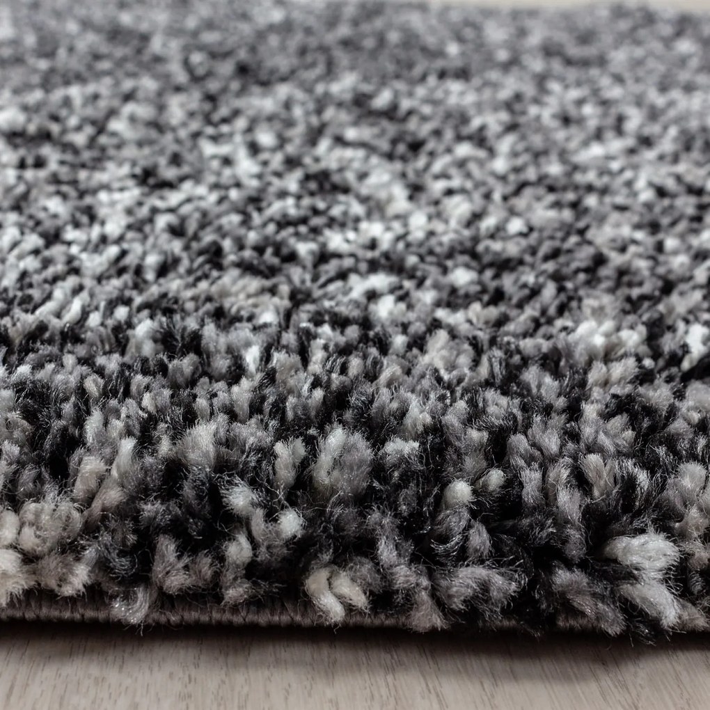 Dywan shaggy Enjoy antracyt multikolor 80 cm x 250 cm