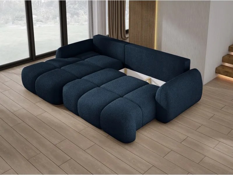 Narożnik COCO WIND z funkcją spania poduszkami i pojemnikiem NOW OR NEVER 79 WERSAL