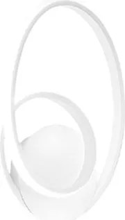 Diva - Biała lampa ścienna 20W ciepłe światło 3000K IP20 - Nowoczesna lampa ścienna LED - Zintegrowana dioda LED 37x29