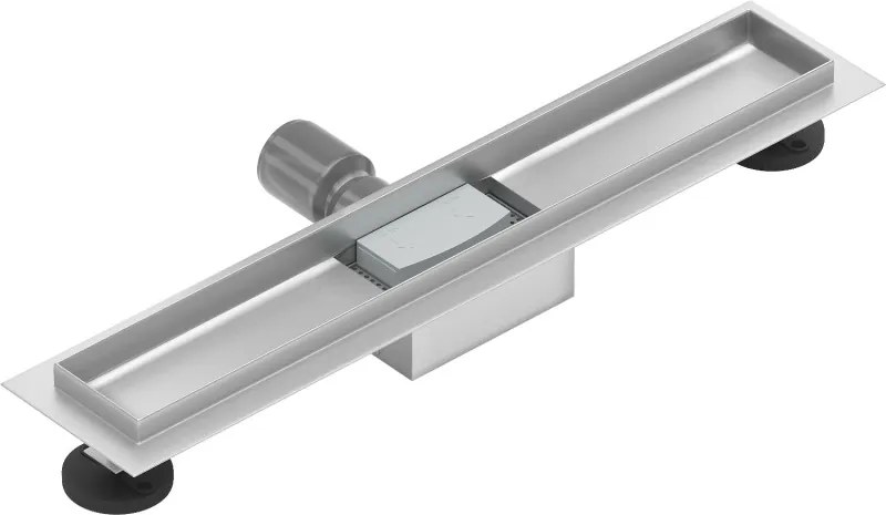 Mexen Flat korpus do odpływu liniowego 60 cm, inox - 1015060
