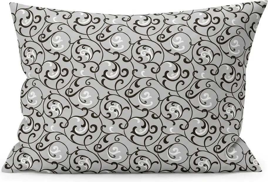 Polibawełniana poszewka na poduszkę ORIENT POLY 50x70 cm, szara