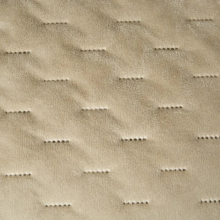 Aksamitna narzuta na łóżko ASTRALIA, beżowy Rozmiar: 170 x 210 cm
