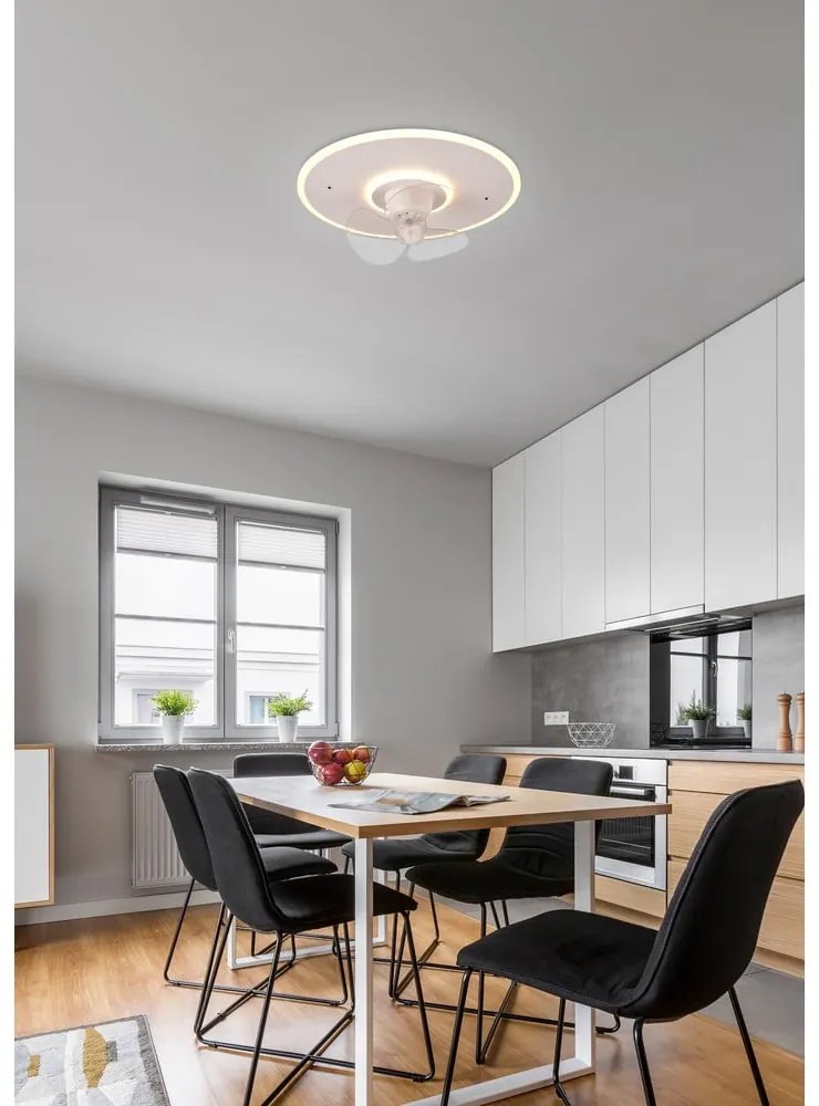Lampa sufitowa LED w matowym białym kolorze Nybro – Trio