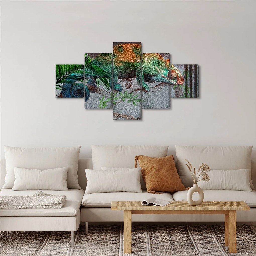 Obraz - Kameleon (125x70 cm)
