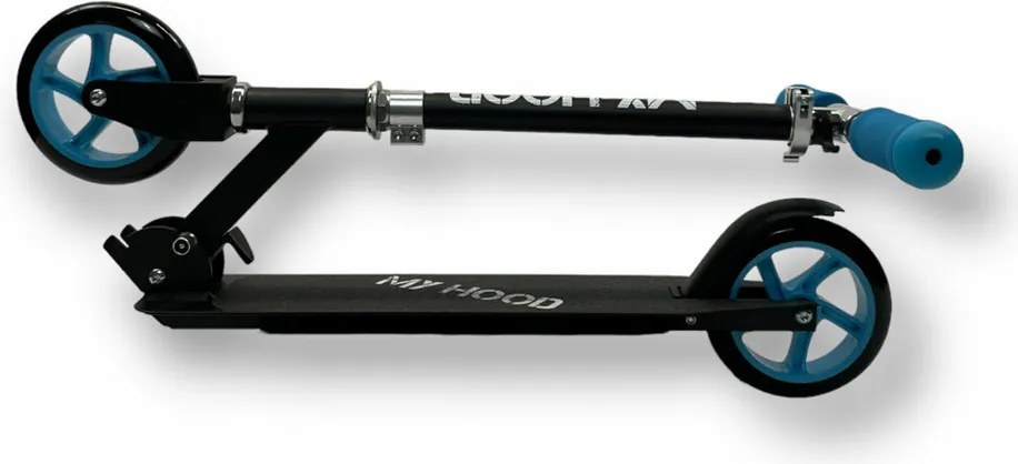 My Hood 505162 hulajnoga składana 145, czarno-turkusowy