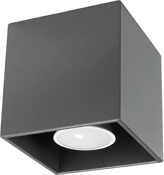 Plafon QUAD 1 antracyt