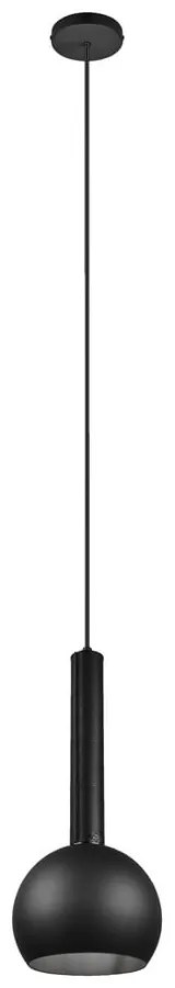 Czarna lampa wisząca ø 20 cm Ciliana – CINQUE