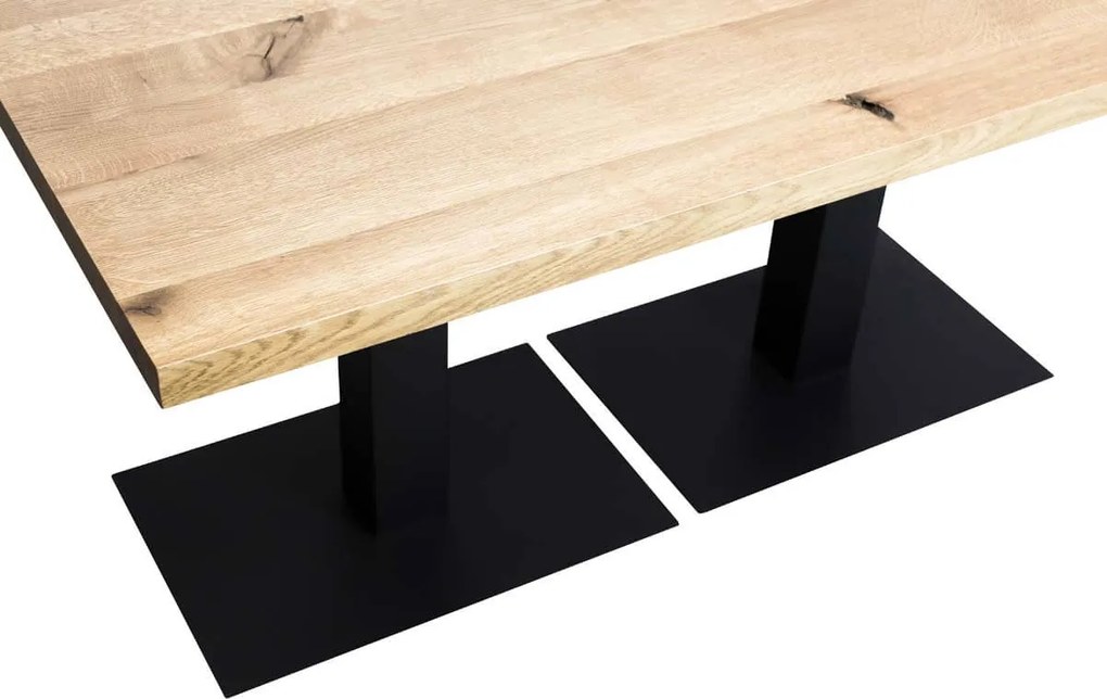 Podwójny stół restauracyjny Flat Double 140