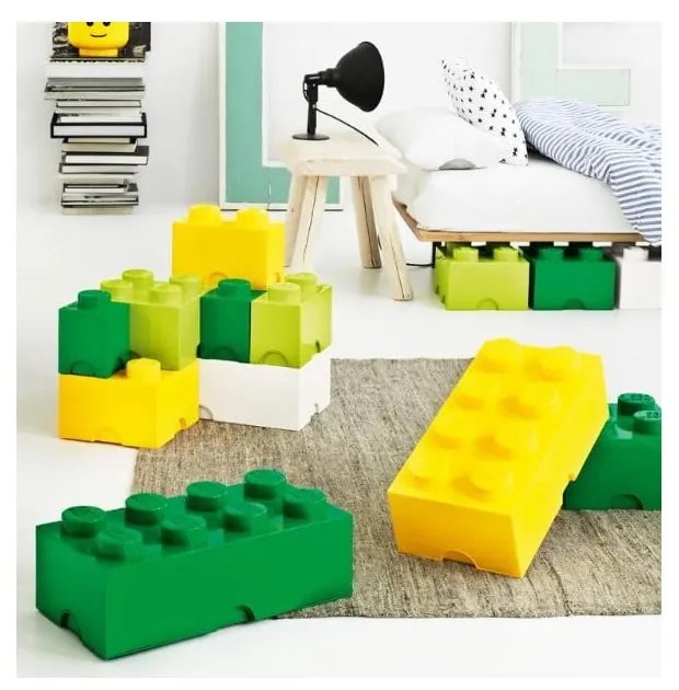 Jasnożółty pojemnik LEGO®