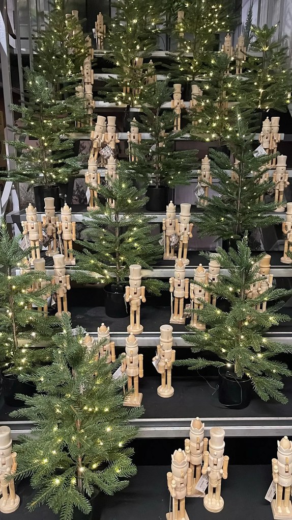 Sztuczna choinka NORDIC z oświetleniem LED, 60 cm