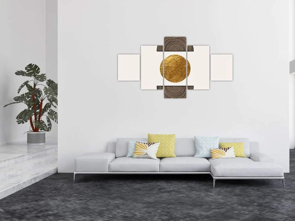 Obraz - Złota ozdoba N⁰1 (125x70 cm)