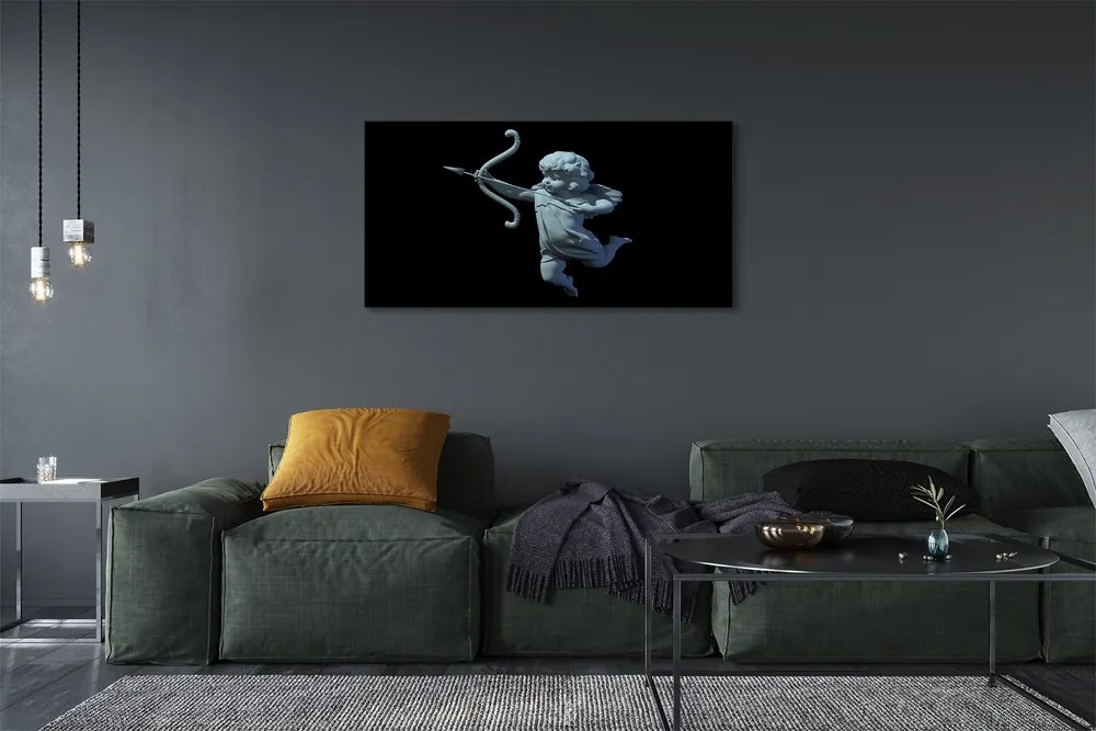 Obraz drukowany na płótnie Anioł Strzelający z Łuku