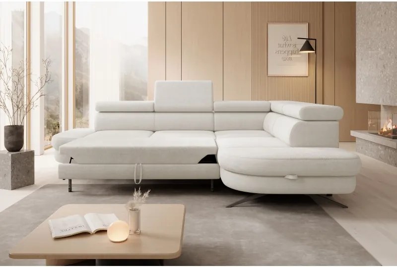 Narożnik OTIS L Prawostronny Regulowane Zagłówki WERSAL