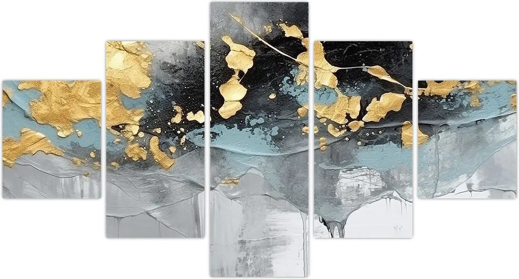 Obraz - Abstrakcja (125x70 cm)