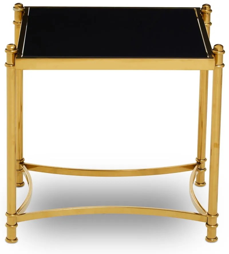 Stolik ze szklanym blatem 50x56 cm Ackley – Premier Housewares