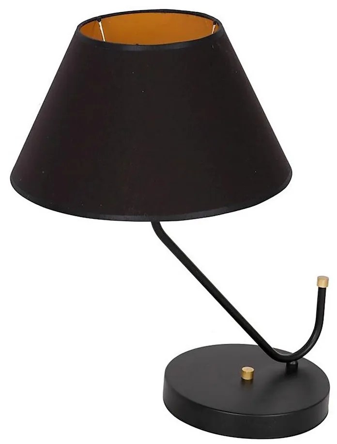 Lampa stołowa VICTORIA 1xE27/60W/230V czarny