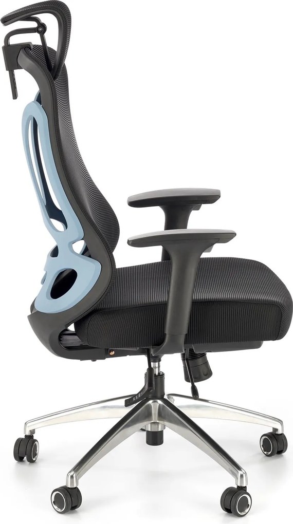 Ergonomiczny fotel do biura Gilberto, zgodny z normą BHP