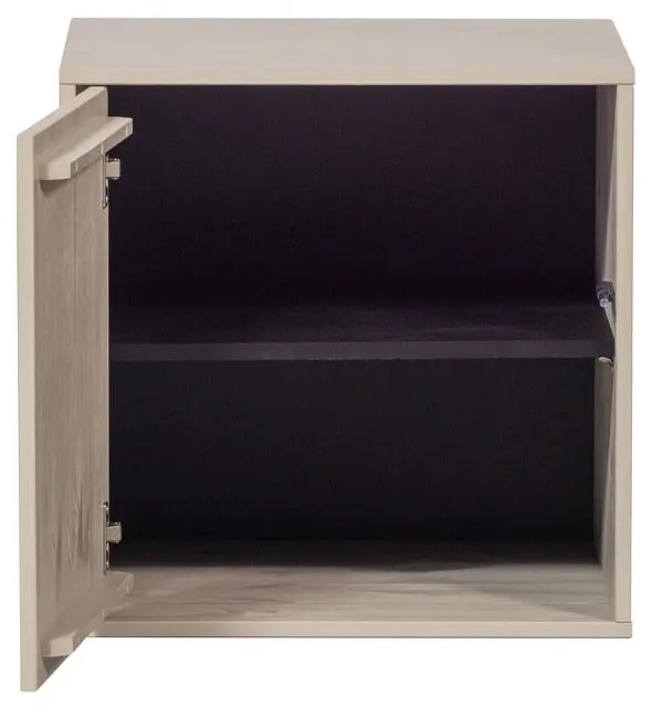 Kremowa szafa modułowa z litego drewna sosnowego 150x200 cm Daily – vtwonen