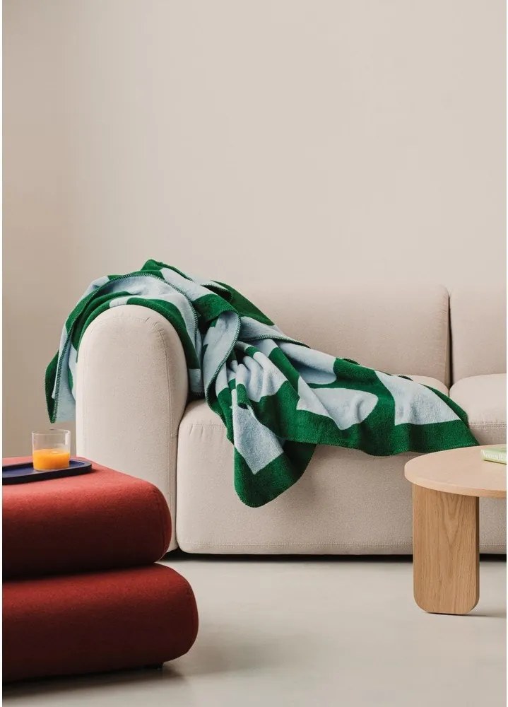 Zielono-niebieski koc 150x200 cm Gilli – noo.ma