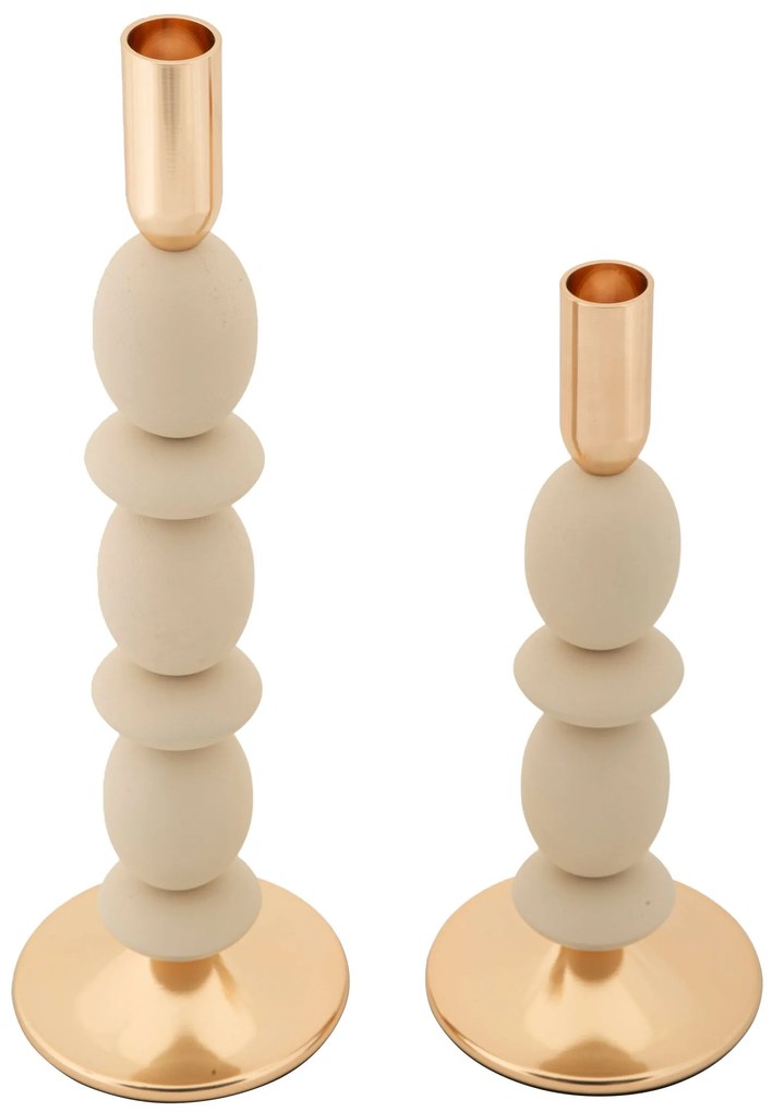 Zestaw świeczników SHUTTLE, 25 cm, 33 cm