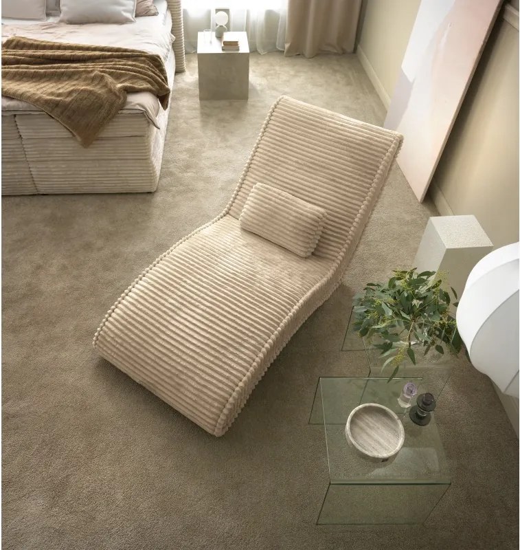 Fotel Szezlong 80 SATO 1 osobowy w tkanininie TILIA 11 WERSAL