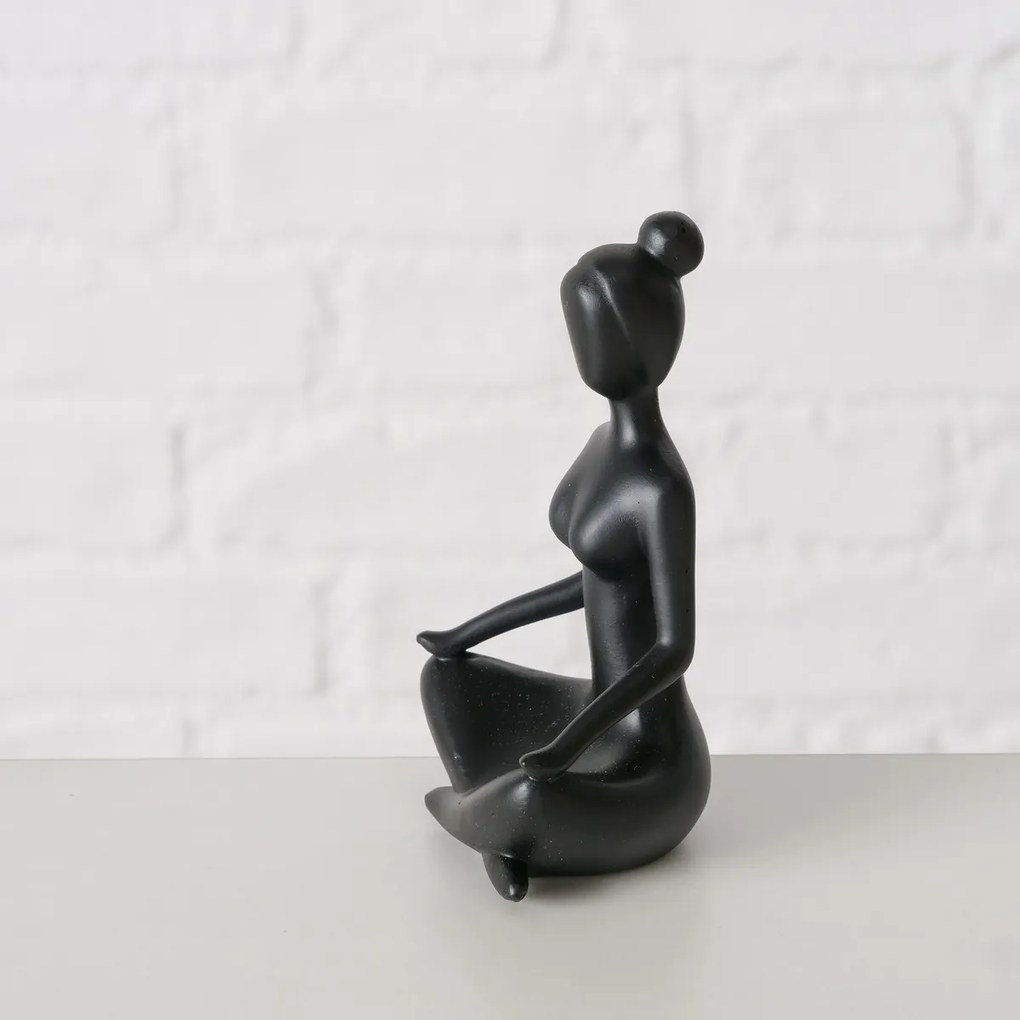 Figurka dekoracyjna Joga, kobieta, 10 cm