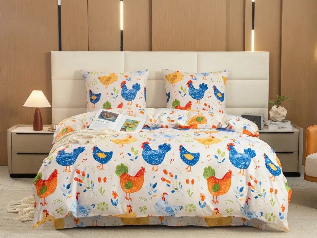 PrzytulneMieszkanie.pl PrzytulneMieszkanie.pl Pościel z mikrofibry HENRIETTA kolorowa Rozmiar pościeli: 2 szt 70 x 90 cm | 200 x 220 cm