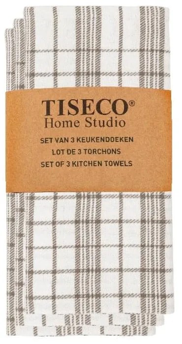 Bawełniane ścierki zestaw 3 szt. 70x50 cm – Tiseco Home Studio