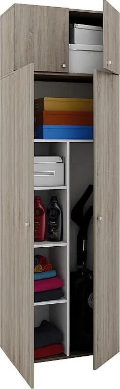 Szafka do czyszczenia szaf z miotły drewnianej Vandol