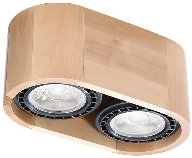 Drewniany podwójny plafon - 21X S181 B4-R44