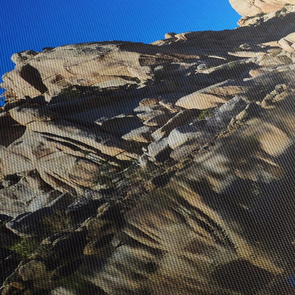 Obraz odbicia skał (170x50 cm)
