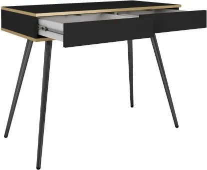 ORIANA Toaletka T 102 czarna | nogi czarne