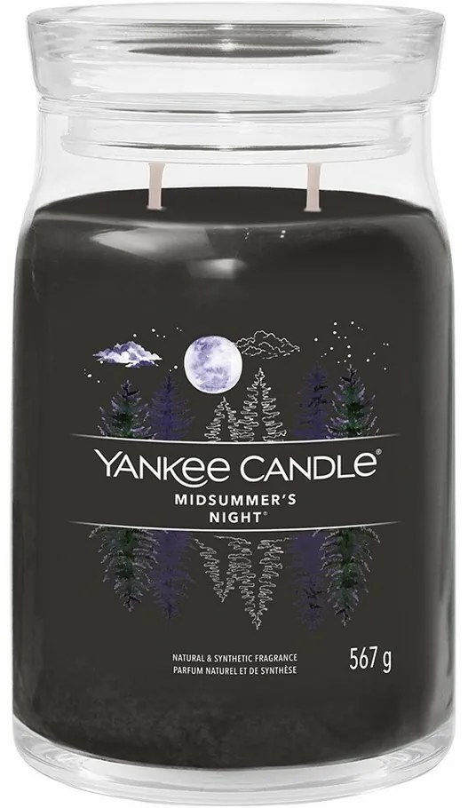 Yankee Candle Duża świeca zapachowa SignatureMidsummer’s Night, 567 g, L