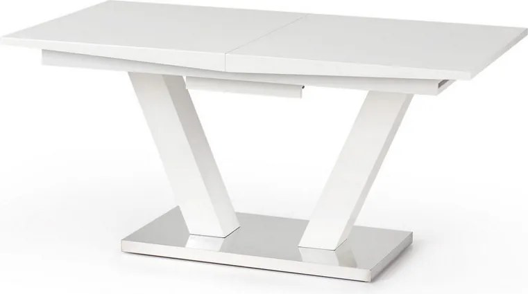 Stół Vision na jednej nodze z lakierowanym blatem