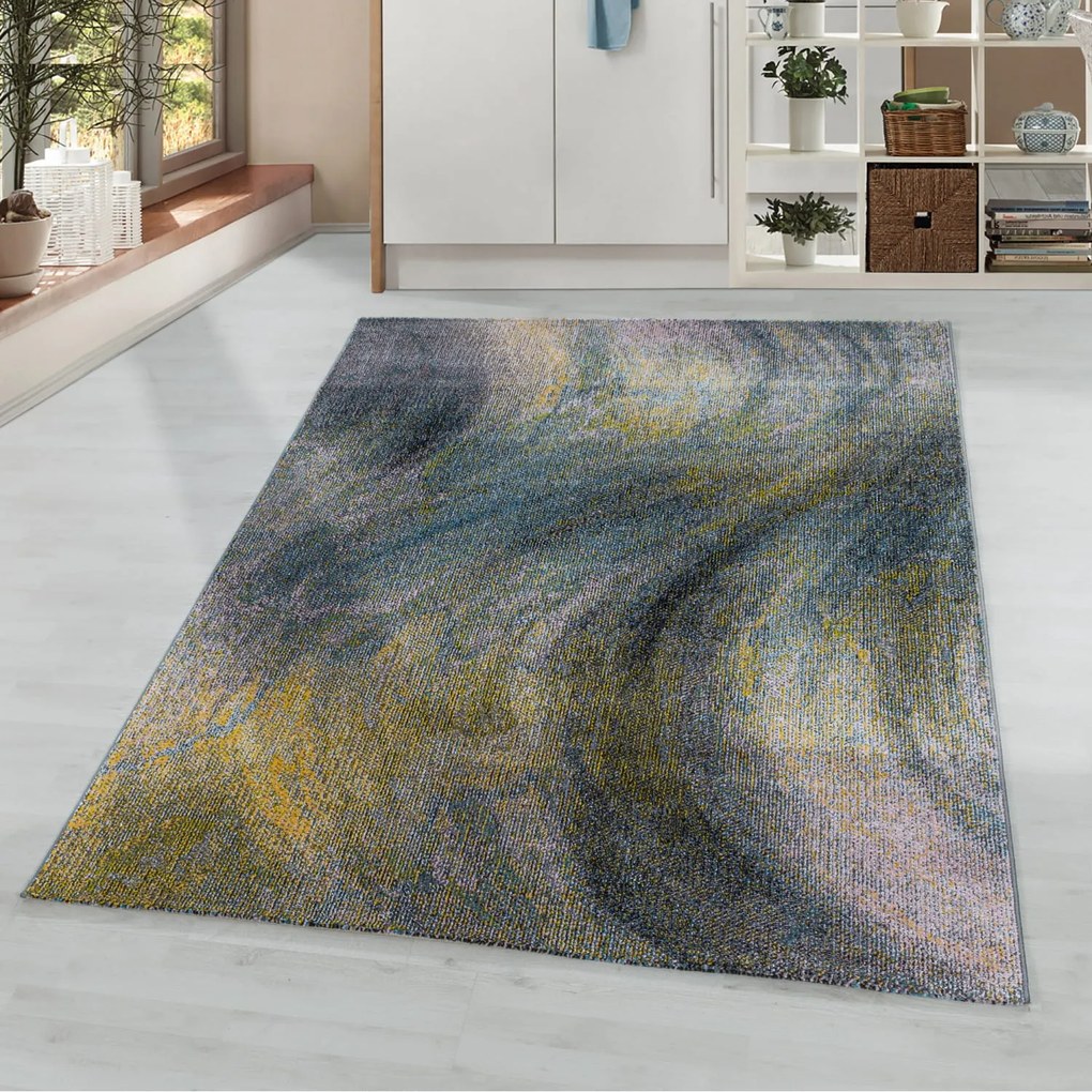 Dywan nowoczesny Ottawa fale multikolor 160 cm x 230 cm