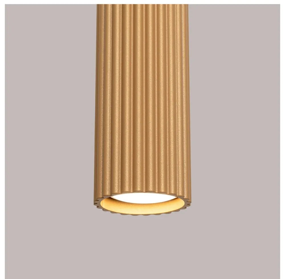 Lampa wisząca w kolorze złota Gleam – Sollux